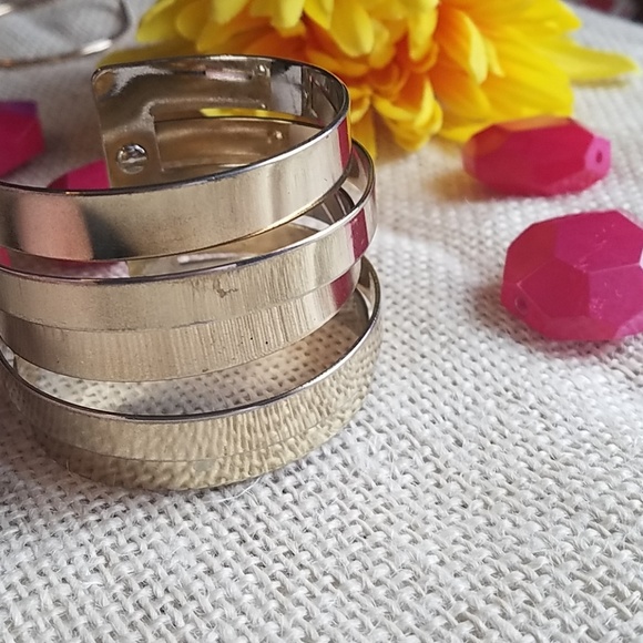 Gold Tone Bracelet Bundle - Picture 5 of 7